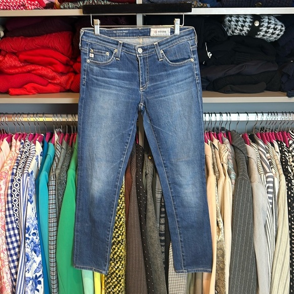 Ag Adriano Goldschmied Denim - Adriano Goldschmied super skinny ankle blue jeans size 26